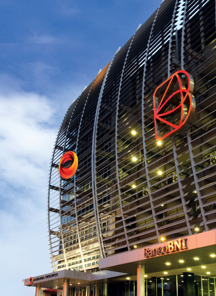 "Sede do Banco de Negócios Internacional em Luanda, que será adquirido pela Kassai Capital numa operação de 70% do capital social"