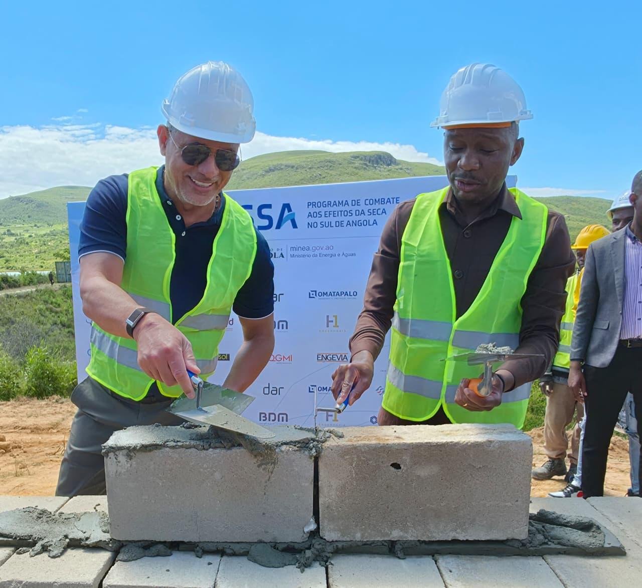 Odebrecht Angola inicia construção da Barragem de N’Ompombo e sistema de abastecimento nos Gambos