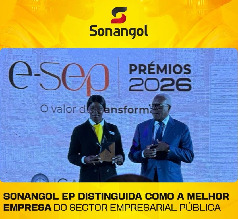 Sonangol distinguida como Melhor Empresa Pública de 2025 e premiada por Transparência e ESG